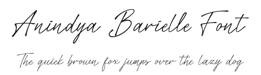 Anindya Barielle Font by Denustudios — Serif Font