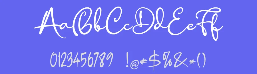 Anisha Handwritten Font by 38.lineart — Script Handwritten Font — thumbnail 3