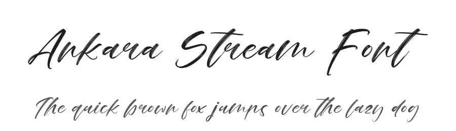 Ankara Stream Font by stylishtype.co — Script Handwritten Font