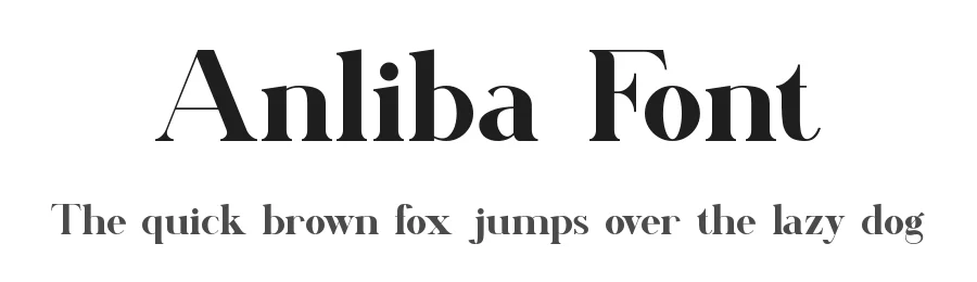 Anliba Font by ErmediaStudio — Serif Font