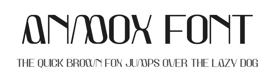 Anmox Font by Sealoung — Display Font