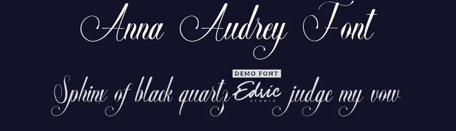 Anna Audrey Font by edricstudio — Script Handwritten Font — thumbnail 2