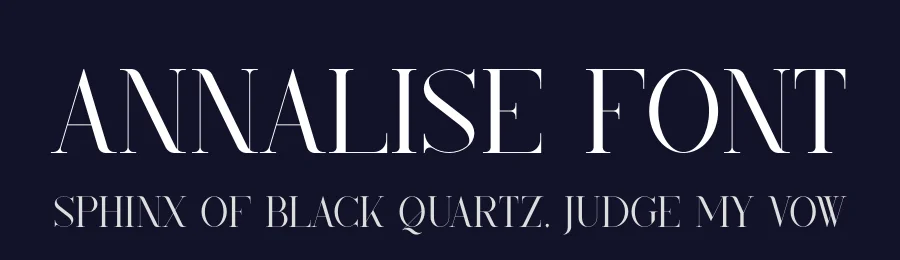 Annalise Font by vpcreativeshop — Display Font — thumbnail 2