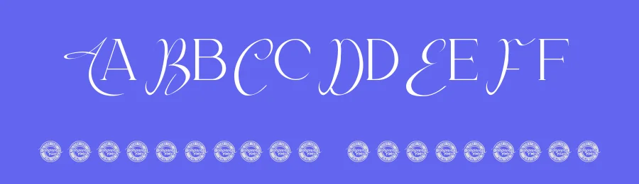Annandale Font by CalligraphyFonts.net — Display Font — thumbnail 3