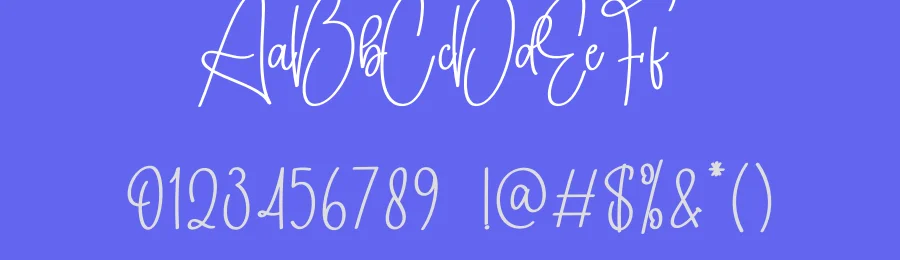 Anniversary Script Font by creativeletter — Script Handwritten Font — thumbnail 3