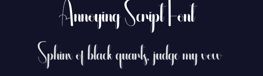 Annoying Script Font by andikastudio — Script Handwritten Font — thumbnail 2