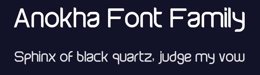 Anokha Font Family by Adopik Ltd — Sans Serif Font — thumbnail 2