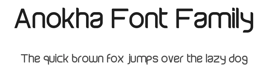 Anokha Font Family by Adopik Ltd — Sans Serif Font