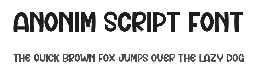 Anonim Script Font by inermediaSTUDIO — Display Font