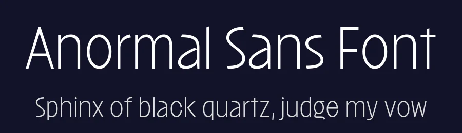 Anormal Sans Font by Freds Fonts — Sans Serif Font — thumbnail 2