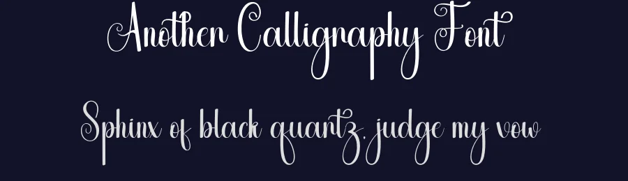 Another Calligraphy Font by andikastudio — Script Handwritten Font — thumbnail 2