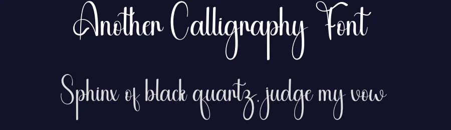 Another Calligraphy Font by andikastudio — Script Handwritten Font — thumbnail 2