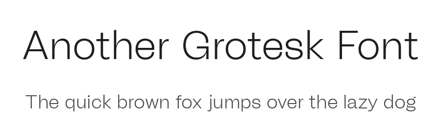 Another Grotesk Font by Aleksandrs Golubovs — Sans Serif Font