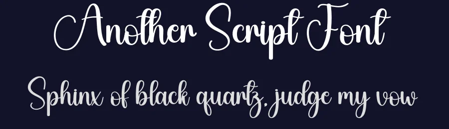 Another Script Font by andikastudio — Script Handwritten Font — thumbnail 2