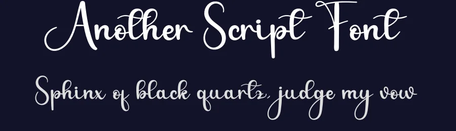 Another Script Font by andikastudio — Script Handwritten Font — thumbnail 2