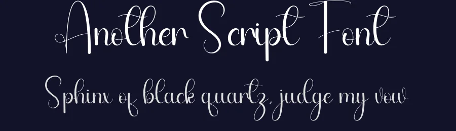 Another Script Font by andikastudio — Script Handwritten Font — thumbnail 2