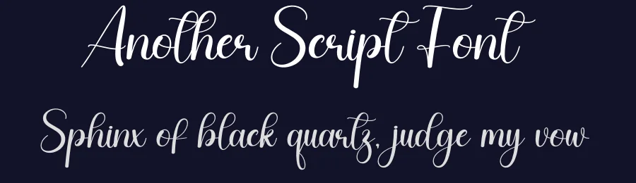 Another Script Font by creativeletter — Script Handwritten Font — thumbnail 2