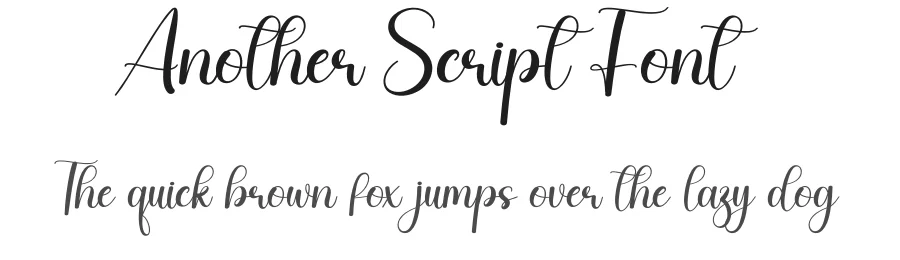 Another Script Font by creativeletter — Script Handwritten Font