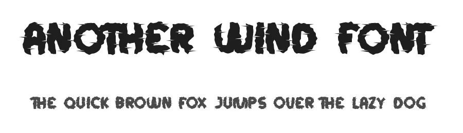 Another Wind Font by edricstudio — Display Font