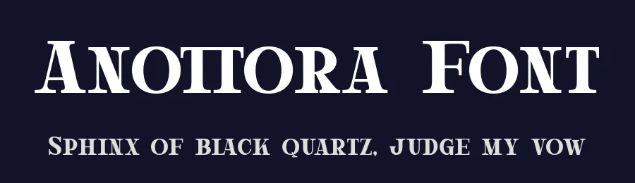 Anottora Font by sesa_grafika — Serif Font — thumbnail 2