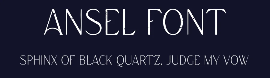 Ansel Font by vpcreativeshop — Sans Serif Font — thumbnail 2