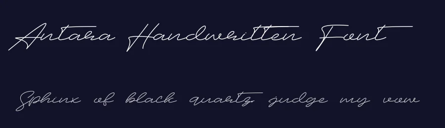 Antara Handwritten Font by andikastudio — Script Handwritten Font — thumbnail 2