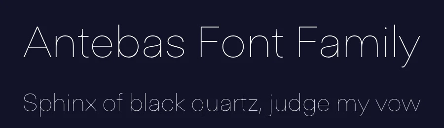 Antebas Font Family by Lafontype — Sans Serif Font — thumbnail 2