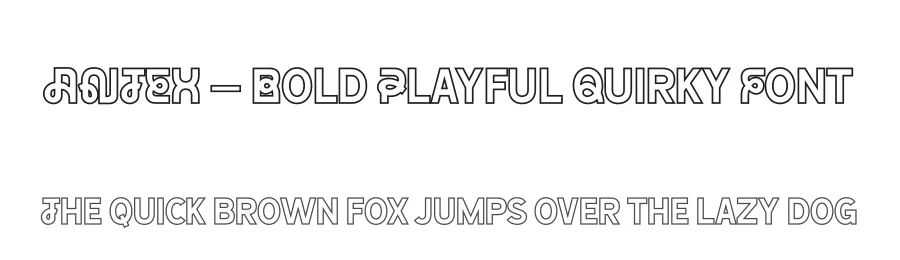 ANTEX – Bold Playful Quirky Font by Casloop Studio — Decorative Font