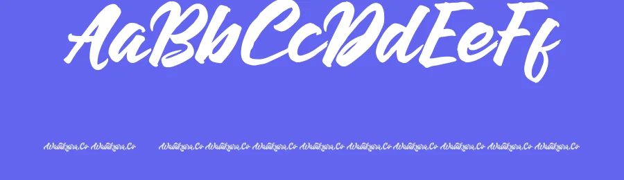Anthares Handbrush Font by Wacaksara Co. — Script Handwritten Font — thumbnail 3