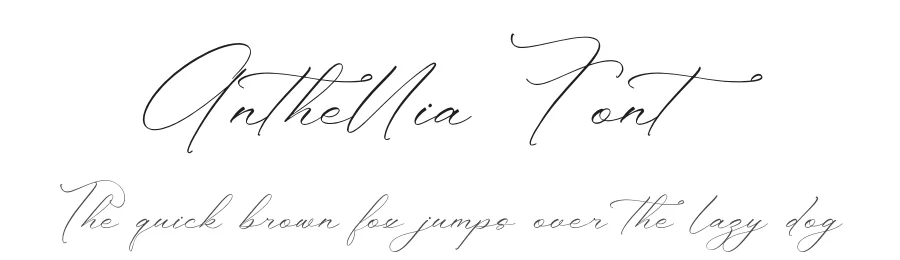 Anthellia Font by Storytype — Script Handwritten Font