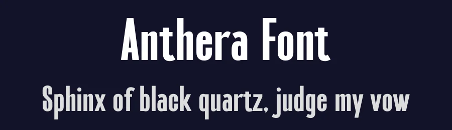 Anthera Font by TypeLogue — Sans Serif Font — thumbnail 2