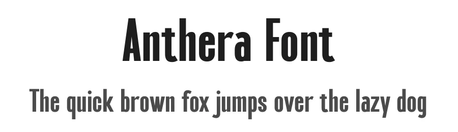 Anthera Font by TypeLogue — Sans Serif Font