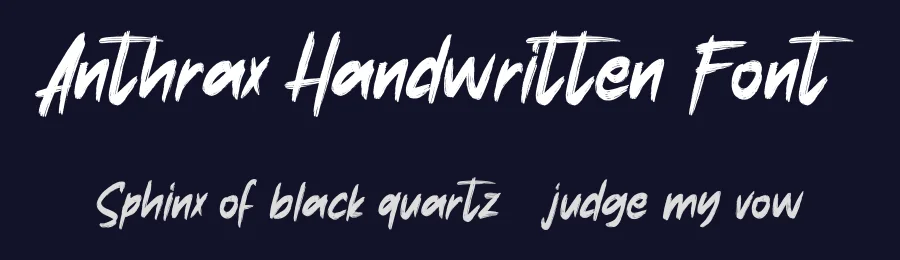 Anthrax Handwritten Font by 99designs — Script Handwritten Font — thumbnail 2