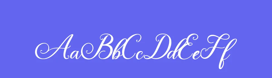 Antique Blossom Monogram Font by Yoga Letter — Script Handwritten Font — thumbnail 3