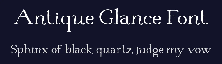 Antique Glance Font by ekobimantara — Serif Font — thumbnail 2