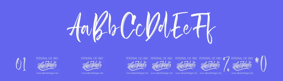 Antiquesta Font by Almarkha Type — Script Handwritten Font — thumbnail 3
