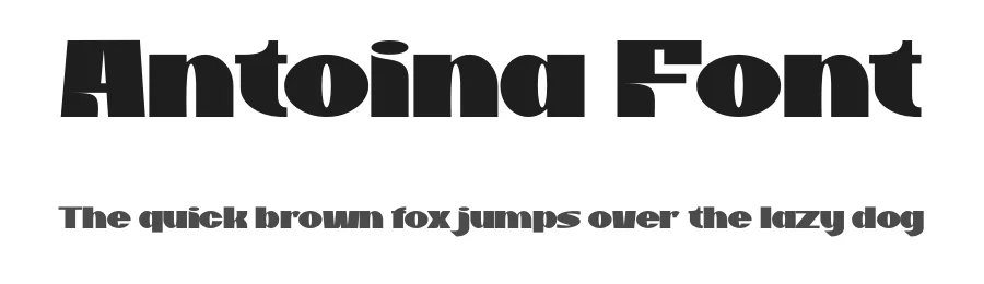 Antoina Font by Marvadesign — Display Font