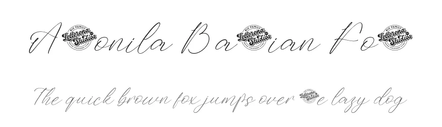 Antonila Bastian Font by letterenastudios — Script Handwritten Font