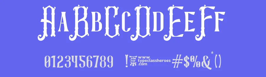 Antrapo Victorian Font by TypeClassHeroes — Blackletter Font — thumbnail 3