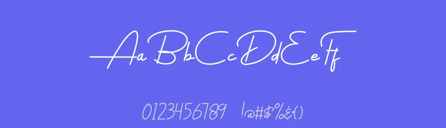 Antrian Font by andika fez — Script Handwritten Font — thumbnail 3
