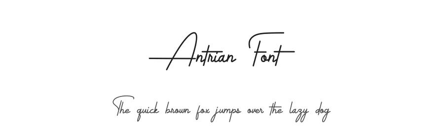 Antrian Font by andika fez — Script Handwritten Font