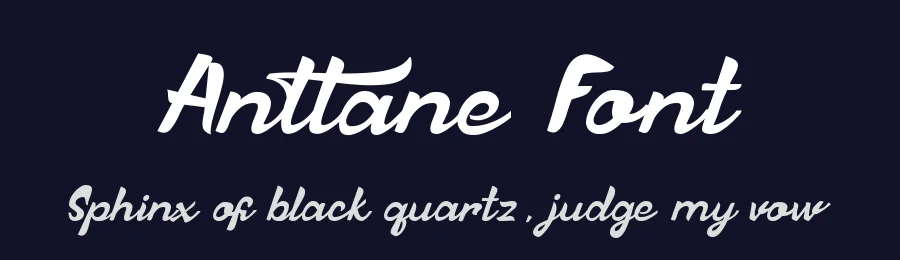 Anttane Font by sesa_grafika — Script Handwritten Font — thumbnail 2