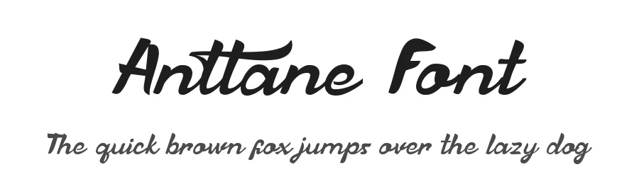 Anttane Font by sesa_grafika — Script Handwritten Font