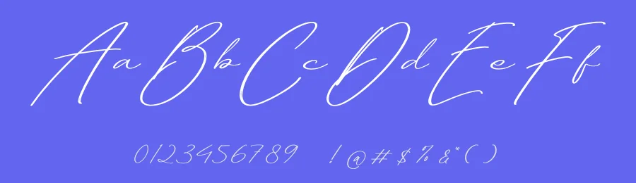 Antthony Hatfield Font by glorytype — Script Handwritten Font — thumbnail 3