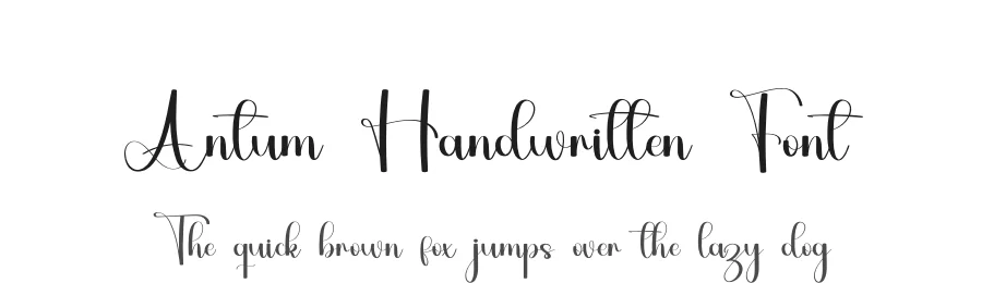 Antum Handwritten Font by inermediaSTUDIO — Script Handwritten Font