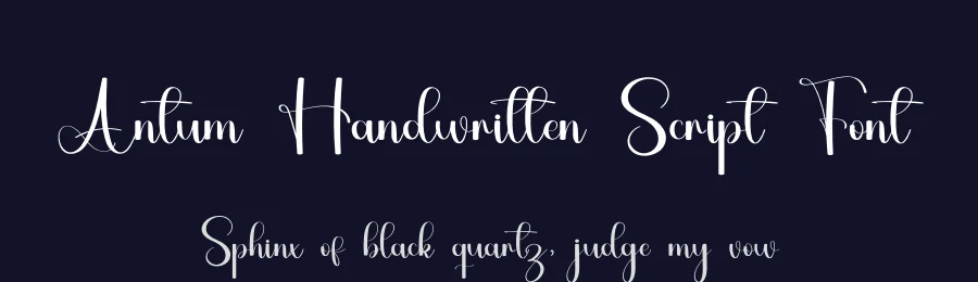 Antum Handwritten Script Font by inermediaSTUDIO — Script Handwritten Font — thumbnail 2