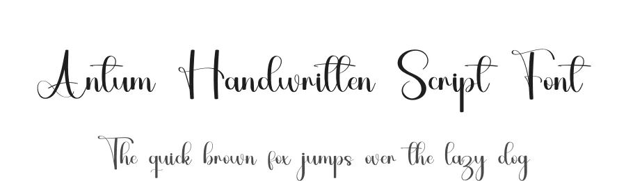 Antum Handwritten Script Font by inermediaSTUDIO — Script Handwritten Font