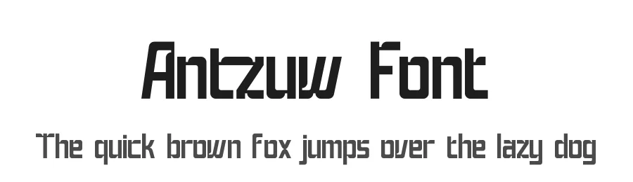 Antzuw Font by Denustudios — Decorative Font