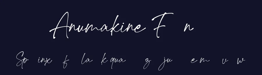 Anumakine Font by didiksaputra — Script Handwritten Font — thumbnail 2