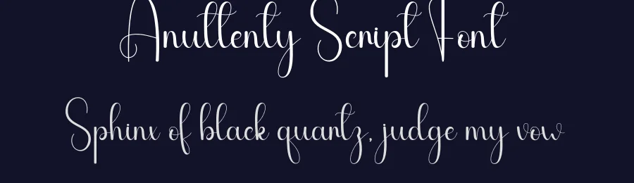 Anuttenty Script Font by andikastudio — Script Handwritten Font — thumbnail 2